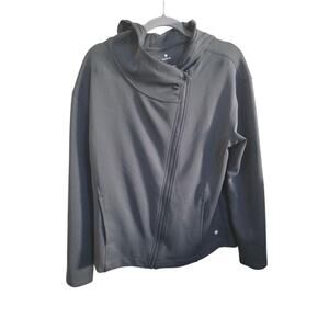 Women's Apana Yoga Asymmetrical Zip Hoodie Size Large